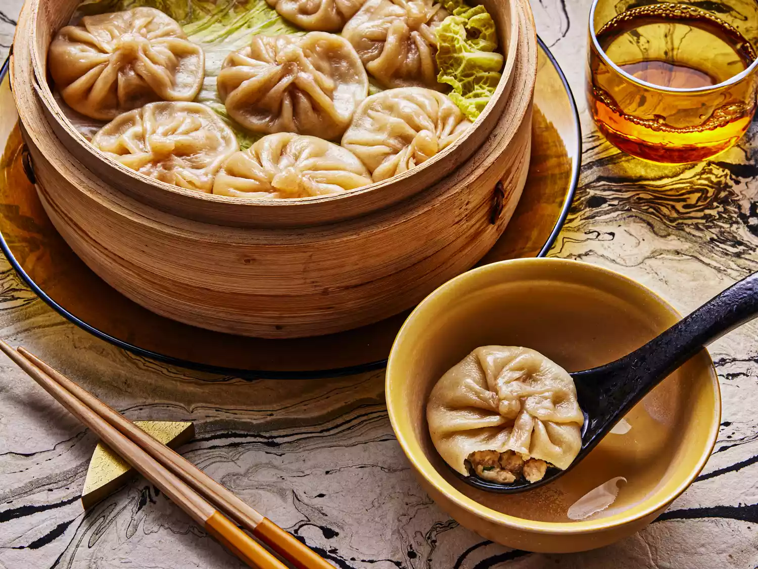 xiao long bao soup dumplings