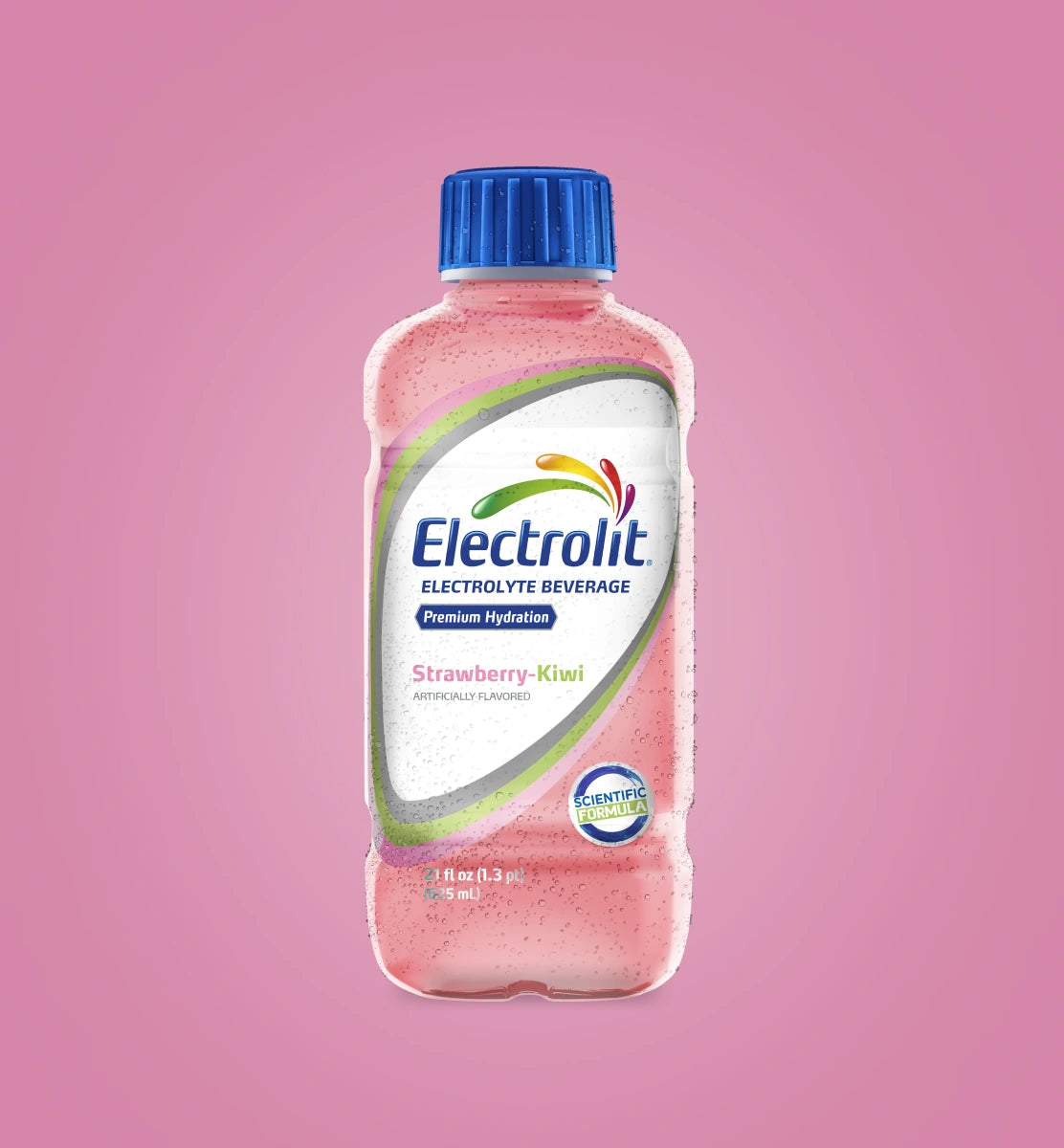 Electrolit Strawberry Kiwi electrolyte beverage bottle